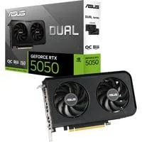 GeForce RTX 5050 DUAL OC 8GB, Grafikkarte DLSS 4, 3x DisplayPort, 1x HDMI 2.1