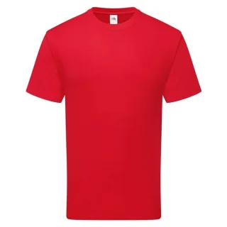 Fruit of the Loom - T-Shirt für Herren/Damen Unisex (Rot)