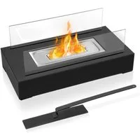FIVMEN Tischfeuer Bioethanol Kamin Tischkamin für Indoor & Outdoor Tragbare Dekokamin