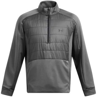 Under Armour - Sweatjacke für Herren, mit halbem Reißverschluss (Grau)