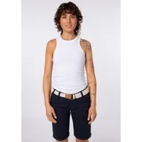 SUBLEVEL Tanktop Damen Tanktop im Doppelpack (2-tlg) Damen Ripptop, breite Träger, längeres Vorderteil