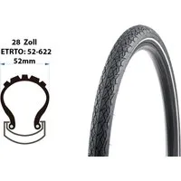 Innova Fahrradreifen 28 Zoll Innova 28x2.10 Fahrrad Reifen 52-622 Pannenschutz Reflex, (1-tlg), Pannenschutzeinlage, Reflektionsstreifen