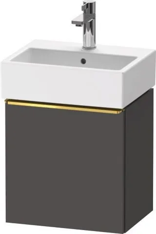 Duravit D-Neo Waschtischunterbau wandhängend Graphit Matt 434x322x440 mm - DE4217L34490000 DE4217L34490000
