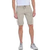 Engbers Cargobermudas Herren Cargo-Bermuda mit Tunnelzug, Beige