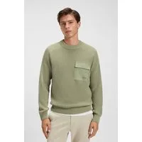 BOSS ORANGE Strickpullover Kalamaro mit Brusttasche