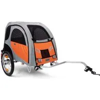 TrendPet Fahrradhundeanhänger Comfort Wagon M, mit Komfortfederung