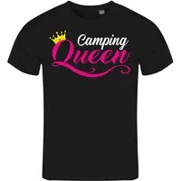 deinshirt Print-Shirt Herren T-Shirt Camping Queen Funshirt mit Motiv