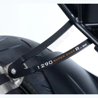 % % % R&amp;G Auspuffhalter "Special Edition" für KTM Super Duke 1290 R Bj. 2017-2019 Aluminium