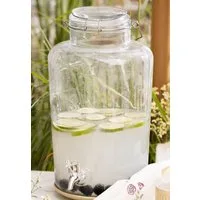 Ib Laursen Vorratsdose Ib Laursen - Getränkespender Wasserspender 8,45 L aus Glas mit