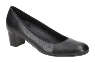 ara 12-52302 01 JIVE Damen Pumps schwarz Echtleder Wechselfu?bett flexibel