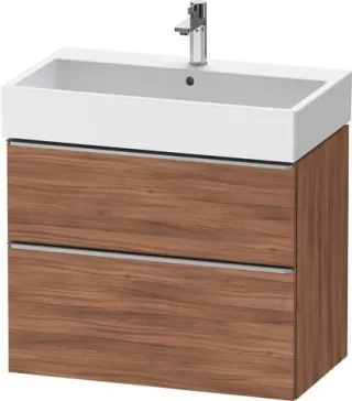 Duravit D-Neo Waschtischunterbau wandhängend Nussbaum Matt 784x442x625 mm - DE4373070790000 DE4373070790000