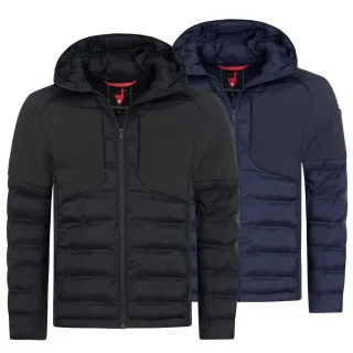 Höhenhorn Cerces Herren Steppjacke Hybridjacke Softshell L Dunkelblau