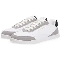 Tommy Hilfiger LOPRO LTH MIX RWB Slip-On Sneaker Freizeitschuh, Halbschuh, Schlüpfschuh mit Kontrastbesatz an der Ferse