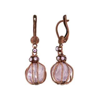 konplott - Ohrstecker - Ethnic Glamour II pink