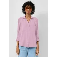 QS Langarmbluse Bluse Bluse mit Turn-up