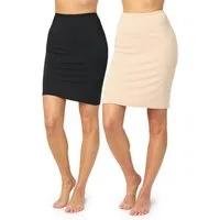 Merry Style Unterrock Damen kurz MS10-204 (2-tlg) aus Viskose