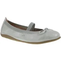 Indigo sportlicher Ballerina Spangenschuh Riemchen Ballerina