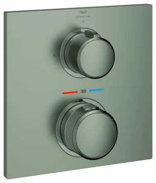 GROHE Thermostat Allure 19380_2 1 ASV für Rapido SmartBox satin steel, 19380MS2 19380MS2
