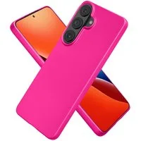 kwmobile Smartphone-Hülle Handyhülle für Samsung Galaxy S26 Hülle, Silikon Case metallisch schimmernd - Schutzhülle Cover