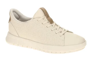 Geox D657SC FLEXTRIDE PLUS Halbschuhe beige papyrus/beige Flexible sportliche...