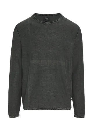 qs - Strickpullover schwarz - Gr. - L