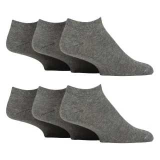 6er-Pack Herren-Diabetikersocken | Gepolsterte breite Knöchelsocken