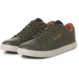 Jack & Jones Bosley Polyurethan Herren Sneaker in Oliv Nacht