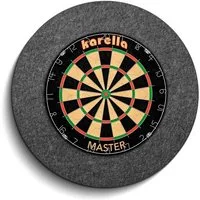Karella Dart-Wandschutz Schallschutz für Steeldartboards, mit integriertem Surround / Auffangring