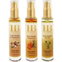 H.B. Dead Sea Minerals Haarserum Health&Beauty Obliphicha & Totes Meer Mineralien – 50ml, Sanddornöl, Arganöl, Jojobaöl, Leinsamenöl, Keratin, Vitamin B5 & E