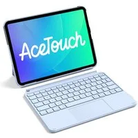 Inateck für iPad 11 Gen A16, 11 Zoll iPad Air M4 M3, iPad 10, iPad Pro 4/3/2/1 iPad-Tastatur (Ultraleichte, Abnehmbare Tastatur mit Touchpad, Tragbar)