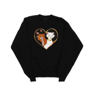Disney - "The Aristocats Heart" Sweatshirt für Damen (Schwarz)