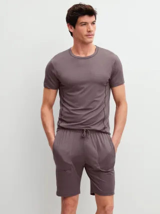 CALIDA - HERREN Bermudas sparrow brown - Gr. - M