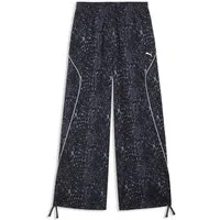PUMA Sporthose PUMA Sport Relaxed Animal Printed Wide Leg Hose Damen