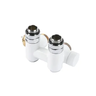 Terma Thermostat-Verbundeckventil 50mm mit Anschlussmöglichkeit für Heizpatronen CYLINDER; rechts; G TGZTBI014