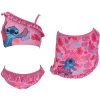 Lilo & Stitch Badeanzug Kinder Bikini mit Sarong Badebekleidung