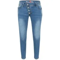 Buena Vista Stretch-Jeans BUENA VISTA MALIBU 7/8 middle blue 2508 B5122 102.9035 - Cozy Denim