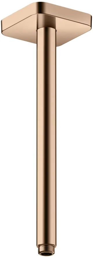 Hansgrohe Decken-Anschlussstück Axor DN15 300mm softsquare, polished red gold, 26966300 26966300
