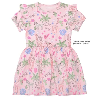 STACCATO - Md.-Jerseykleid light peach aop - Gr. - 122
