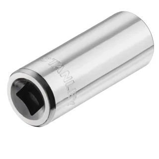STANLEY 1/4 Zoll 6-Kant Schmale Stecknuss 13 mm mit MaxiDrive-Profil - STMT86116-0