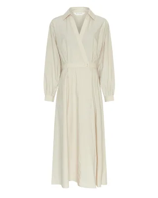 msch copenhagen - MSCHSelmina Dress oatmeal - Gr. - XS