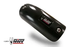 MIVV Carbon Abdeckung / Hitzeschild für diverse MIVV Auspuffanlagen (z. B. Honda CB 750 Hornet)