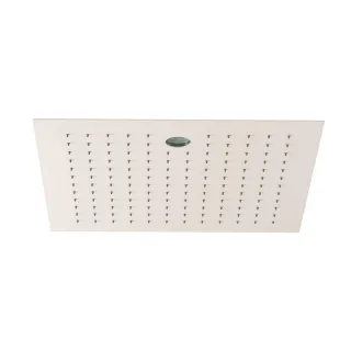KLUDI-ASANA 340 x 340 mm Kopfbrause mit Sommerregen Mattweiß 6940053-00