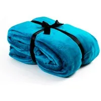 ESTEXO Tagesdecke Kuscheldecke Wohndecke 210 x 280 cm Flanell Decke Bettüberwurf XXXL