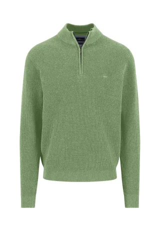 FYNCH-HATTON - Troyer Zip, Structure, Supersoft avocado - Gr. - XL