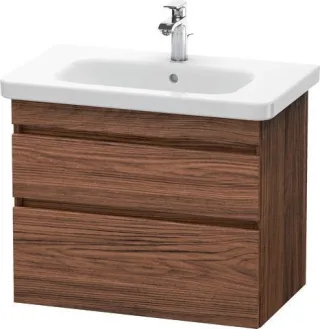 Duravit DuraStyle Waschtischunterbau wandhängend Nussbaum dunkel Matt 730x448x610 mm - DS648102121 DS648102121