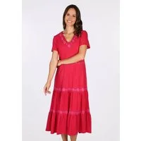 Sorgenfri Sylt Sommerkleid Marissea Stickdetails
