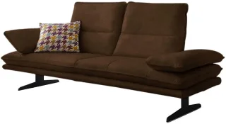 W.SCHILLIG 2-Sitzer "broadway" Sitztiefenverstellung, Kopfteil- & Seitenteilverstellung, Breite 216cm