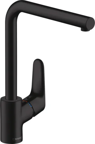 Hansgrohe Spültischmischer 280 Focus M41 1jet mattschwarz, 31817670 31817670