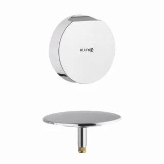 Kludi Ab- und Überlaufgarnitur Feinbau-Set zu 2108000-00 chrom, 7108005-00 7108005-00