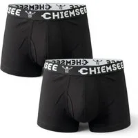 Chiemsee Boxershorts 2er Pack Boxershorts Unterhose Retroshorts Underwear Unterwäsche M-XX (2er-Pack) mit Logo-Elastikbund